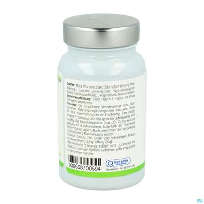 Maca Kapseln -melasan 550mg 60st, A-Nr.: 2689856 - 06