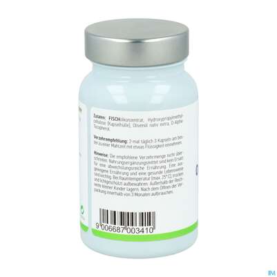Omega -3 Fischoel Kapseln Melasan 500mg 60st, A-Nr.: 2796173 - 06