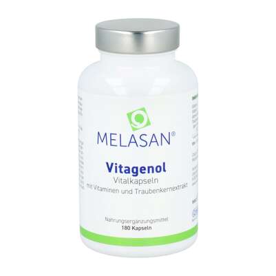 Opc Traubenkern Kapseln Melasan Vitagenol Extrakt 180st, A-Nr.: 2690368 - 01