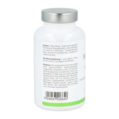 Opc Traubenkern Kapseln Melasan Vitagenol Extrakt 180st, A-Nr.: 2690368 - 06
