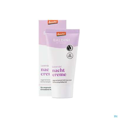 Sie sehen eine Packung Taoasis Baldini/bio Dem Reichhaltige Nachtcreme 50ml, Produktbild: 03 Taoasis Baldini/bio Dem Reichhaltige Nachtcreme 50ml, A-Nr.: 5908678 - 03