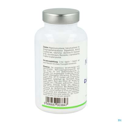 Q-10 Coenzym Kapseln Melasan 180st, A-Nr.: 2690026 - 06