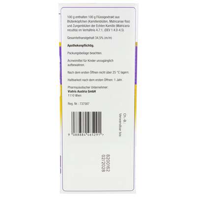 Kamillosan Flüssigkeit 500ml, A-Nr.: 4465291 - 07