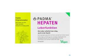 Padma Kapseln Hepaten Entgiftung 60st, A-Nr.: 5381254 - 01