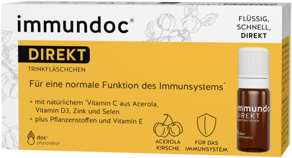immundoc® DIREKT Trinkfläschchen, A-Nr.: 5329176 - 01