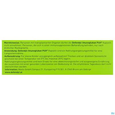 Defendyl Imunoglukan Kapseln 30st, A-Nr.: 4023512 - 05