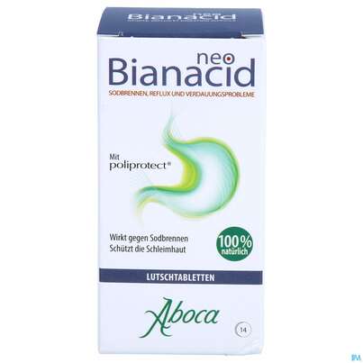 Aboca Neobianacid Tabl Uebersaeuerung +reflux Ab 6 Jahren 14st, A-Nr.: 5571931 - 01