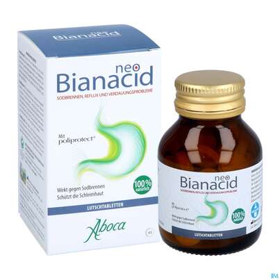 Aboca Neobianacid Tabl Uebersaeuerung +reflux Ab 6 Jahren 45st, A-Nr.: 5571948 - 08