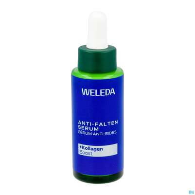 Sie sehen eine Packung Weleda Blauer Enzian +edelweiss Anti-falten Serum 30ml, Produktbild: 10 Weleda Blauer Enzian +edelweiss Anti-falten Serum 30ml, A-Nr.: 5729970 - 10
