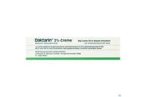 Daktarin Creme 2% 30g, A-Nr.: 0071810 - 01