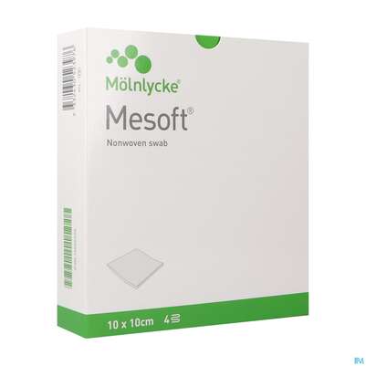 Vlieskompressen Mesoft/set Steril 10x 10cm 10x2 20st, A-Nr.: 3322767 - 04