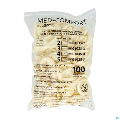 Fingerlinge Kondom Gr 4 100st, A-Nr.: 1512618 - 03