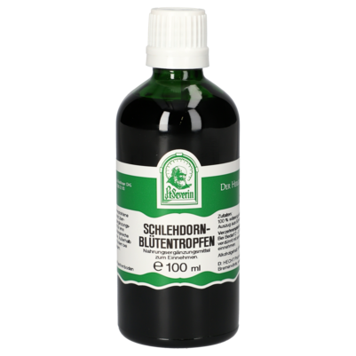 Sie sehen eine Packung SCHLEHDORNFRÜCHTE TROPFEN 100 ML, Produktbild: 01 SCHLEHDORNFRÜCHTE TROPFEN 100 ML, A-Nr.: 5471572 - 01
