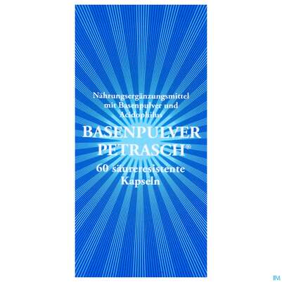 Basen Pulver Kapseln/petrasch Duenndarmloeslich 60st, A-Nr.: 2486981 - 01