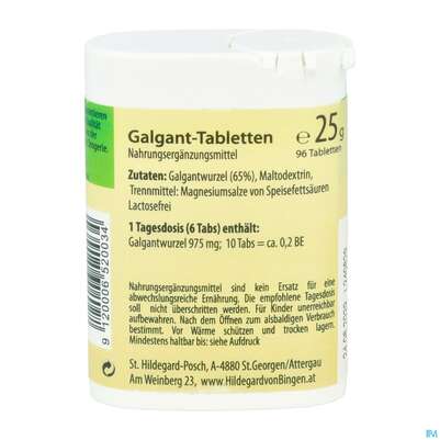 Sie sehen eine Packung Biofit Hild Tabs Pilogal 25g, Produktbild: 04 Biofit Hild Tabs Pilogal 25g, A-Nr.: 2777796 - 04