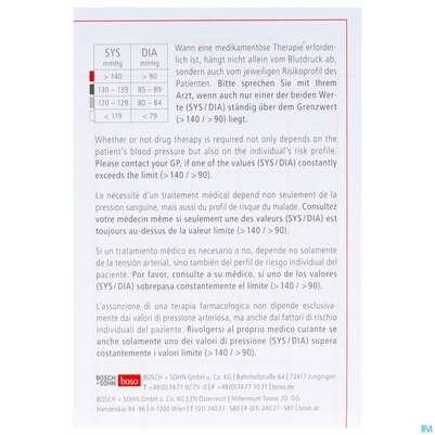 Sie sehen eine Packung Blutdruckpass Boso 1st, Produktbild: 05 Blutdruckpass Boso 1st, A-Nr.: 2809556 - 05