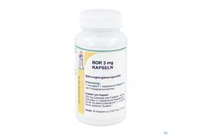 Bor Kapseln 3mg Reinhildis 90st, A-Nr.: 5812493 - 01