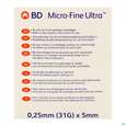 Injektionsspritzen U.zubeh. Insulin Bd Pen-nadel 5mm -tam 100st, A-Nr.: 4736933 - 08