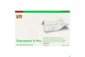 Kompressen Suprasorb A Pro 5x 5cm 33932 10st, A-Nr.: 4554623 - 01