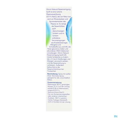 Nasen Reinigung Otrivin Natural Sanft 125ml, A-Nr.: 5950858 - 08