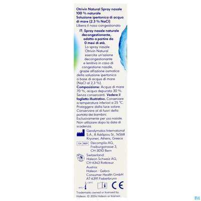 Nasenspray Otrivin Natural 30ml, A-Nr.: 5950999 - 05