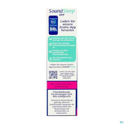 Nasenspray Snoreeze 10ml, A-Nr.: 5688076 - 06