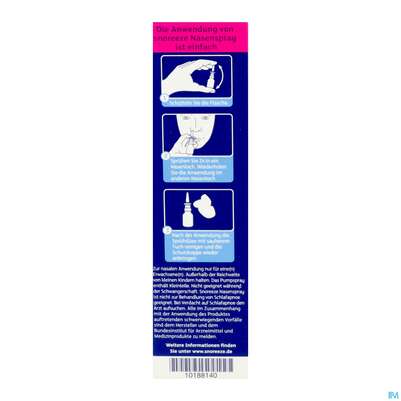 Nasenspray Snoreeze 10ml, A-Nr.: 5688076 - 08
