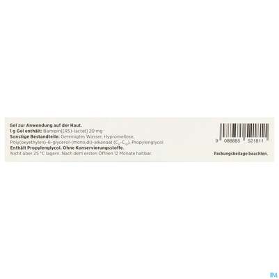 Soventol Bamipinlactat Gel Neu 50g, A-Nr.: 5521815 - 03