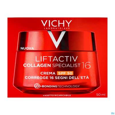 Sie sehen eine Packung Vichy Liftactiv Collagen/specialist 16 Lsf50 50ml, Produktbild: 04 Vichy Liftactiv Collagen/specialist 16 Lsf50 50ml, A-Nr.: 5938521 - 04