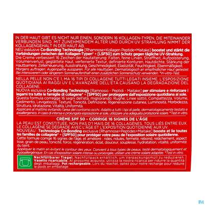 Sie sehen eine Packung Vichy Liftactiv Collagen/specialist 16 Lsf50 50ml, Produktbild: 07 Vichy Liftactiv Collagen/specialist 16 Lsf50 50ml, A-Nr.: 5938521 - 07