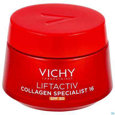 Sie sehen eine Packung Vichy Liftactiv Collagen/specialist 16 Lsf50 50ml, Produktbild: 10 Vichy Liftactiv Collagen/specialist 16 Lsf50 50ml, A-Nr.: 5938521 - 10