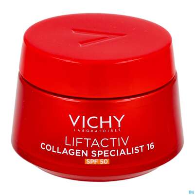 Sie sehen eine Packung Vichy Liftactiv Collagen/specialist 16 Lsf50 50ml, Produktbild: 11 Vichy Liftactiv Collagen/specialist 16 Lsf50 50ml, A-Nr.: 5938521 - 11