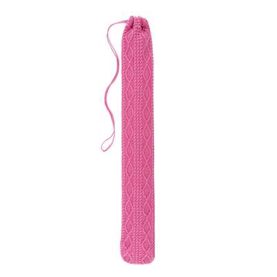 Wärmflasche LONGI Strick Zopf pink 2,5L, A-Nr.: 5674039 - 01