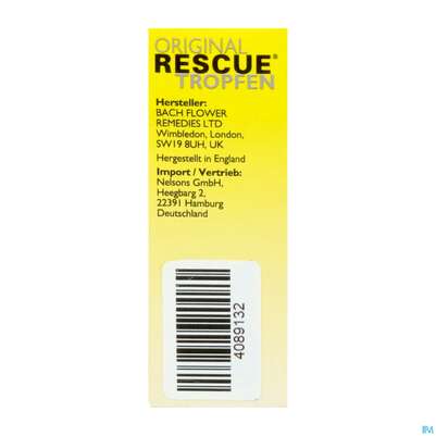 39 Rescura Remedy Notfalltropfen Ohne Alkohol 10ml, A-Nr.: 4089132 - 03