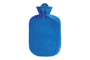 Wärmflasche Flauschbezug blau, A-Nr.: 5398556 - 01