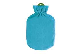 Wärmflasche Flauschbezug petrol, A-Nr.: 5398616 - 01