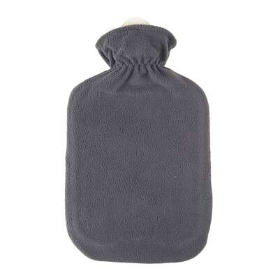 Wärmflasche Fleecebezug grau 2,0L, A-Nr.: 5398473 - 01