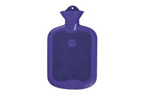 Wärmflasche einseitig mit Lamelle flieder, A-Nr.: 5397551 - 01