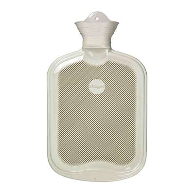Sie sehen eine Packung Wärmflasche einseitig mit Lamelle weiß, Produktbild: 01 Wärmflasche einseitig mit Lamelle weiß, A-Nr.: 5397539 - 01