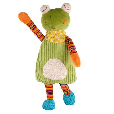 Wärmflasche Schnuffeltier Frosch Marlo 0,8L, A-Nr.: 5673577 - 01