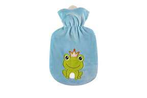 Kinder Wärmflasche Velour Froschkönig, A-Nr.: 5399679 - 01