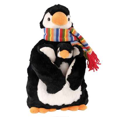 Kuschelfamilie Wärmflasche Pinguin James &amp; Baby Jamie, A-Nr.: 5912220 - 01