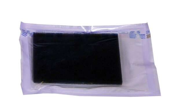 MOMOSAN-schwarz steril Wund-Pads 15x10x2cm, 10 Stück, A-Nr.: 3421021 - 02