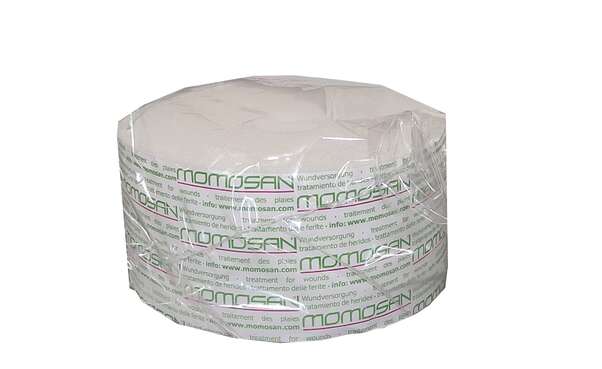 MOMOSAN-weiss Wundverband Rolle 300x5x0,3cm 12 Stück, A-Nr.: 3664367 - 02