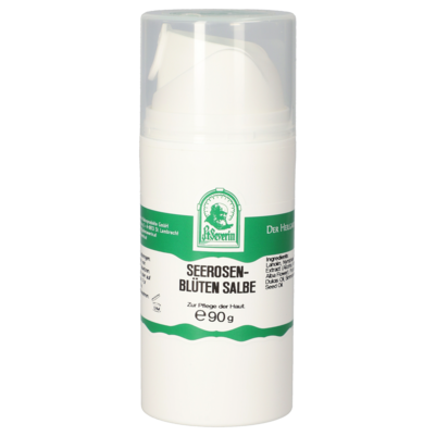 Sie sehen eine Packung SEEROSENBLÜTEN SALBE 90 G, Produktbild: 01 SEEROSENBLÜTEN SALBE 90 G, A-Nr.: 5853411 - 01