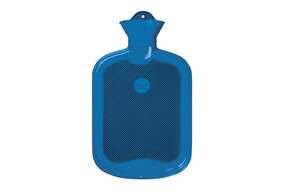 Wärmflasche beidseitig mit Lamelle blau, A-Nr.: 5398071 - 01
