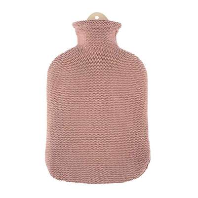 Wärmflasche Strick Öko-Tex Altrosa 2,0L, A-Nr.: 5912154 - 01