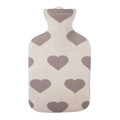 Wärmflasche Strick Öko-Tex Herz-Ass 2,0L, A-Nr.: 5398266 - 01