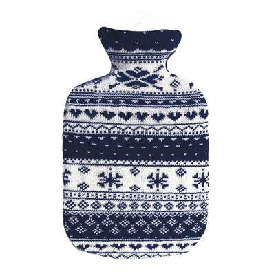 Sie sehen eine Packung Wärmflasche Strick Öko-Tex Norweger 2,0L, Produktbild: 01 Wärmflasche Strick Öko-Tex Norweger 2,0L, A-Nr.: 5398378 - 01