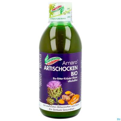 Artischocken Amaro Bitterkraeuter Bio Elixier Kraeuter Fruechte Alkoholfrei 330ml, A-Nr.: 3823699 - 09